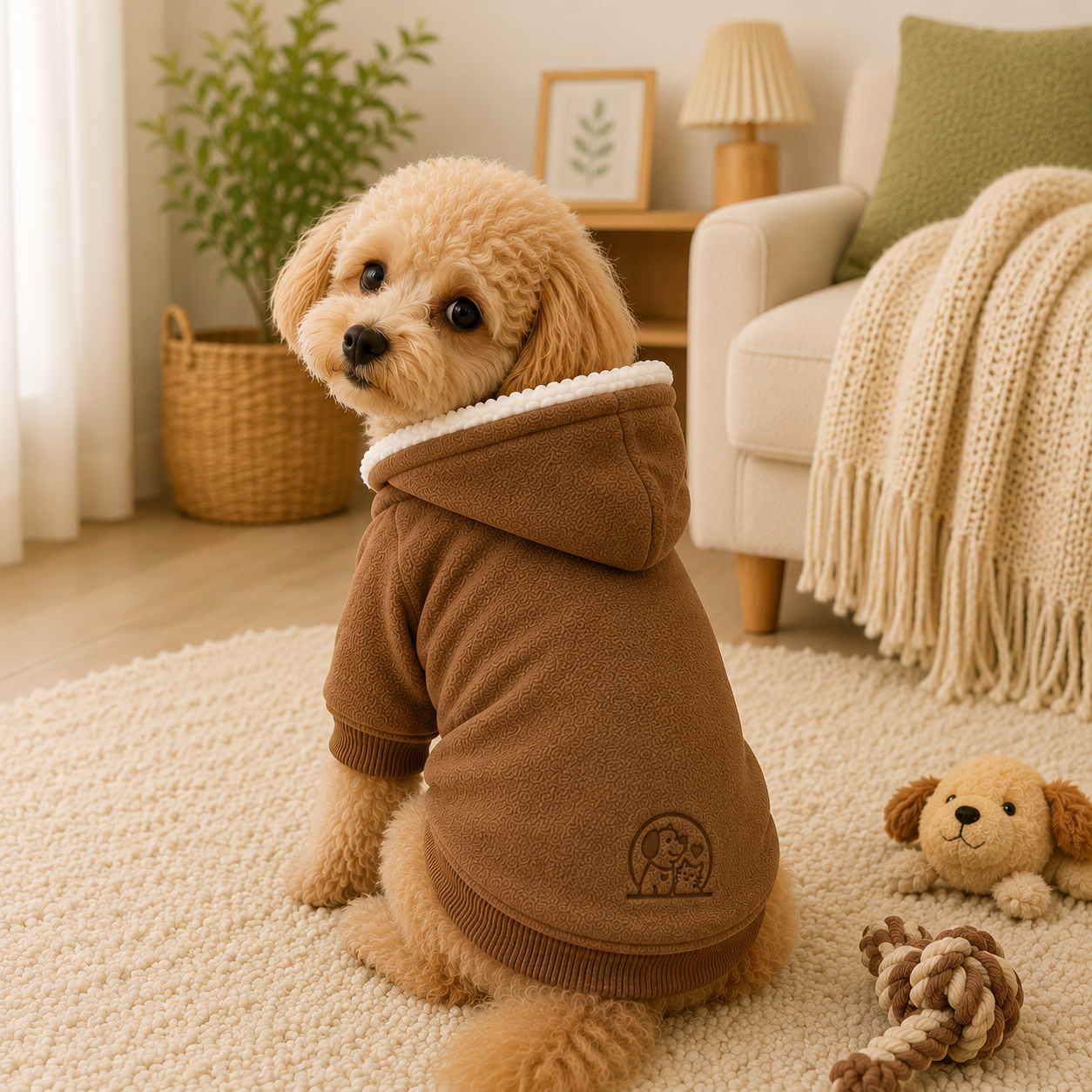Winter Dog Hoodie – Dog Coat for Small & Medium Dogs - Image 5