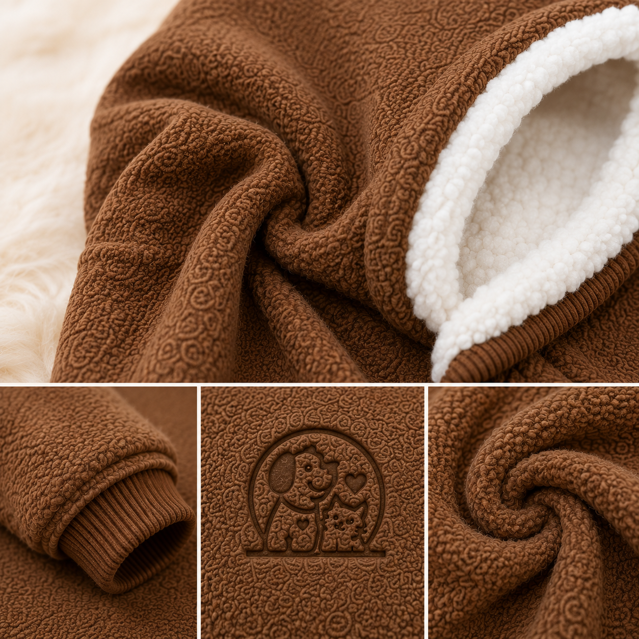 Winter Dog Hoodie – Dog Coat for Small & Medium Dogs - Image 4