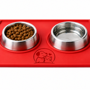 Pet Feeding Mat – Foldable Waterproof Feeding Mat for Dogs & Cats